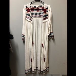 Embellished boutique duster